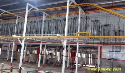 CUNG CẤP TRỌN GÓI DÂY CHUYỀN SƠN TĨNH ĐIỆN TỰ ĐỘNG